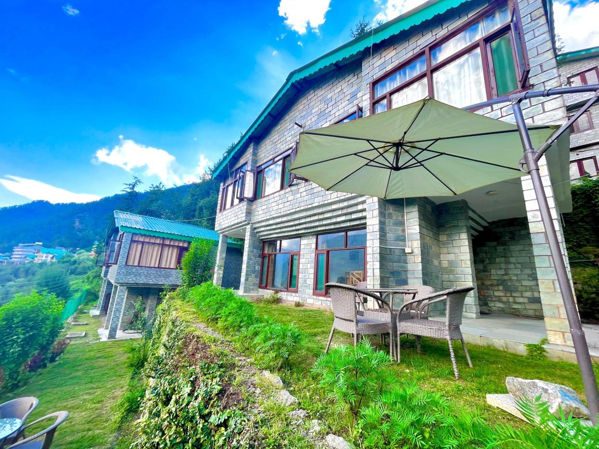 Himalayan Nomad Cottage, Manali ! All 2 Bedroom Independent Cottages ! Personal Lawn Every Cottage ! Parking ! Scenic Mountains View ! Spacious Rooms ! Zewnętrze zdjęcie