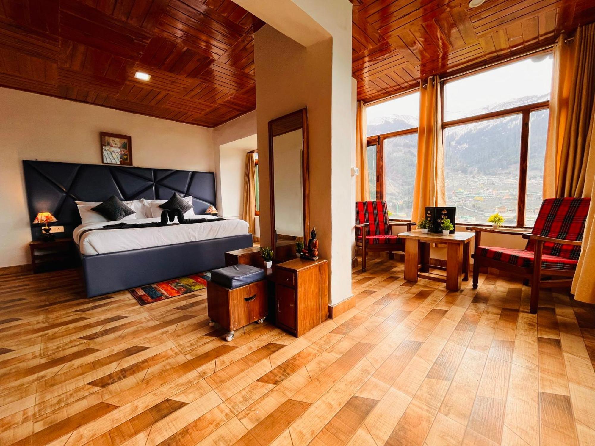 Himalayan Nomad Cottage, Manali ! All 2 Bedroom Independent Cottages ! Personal Lawn Every Cottage ! Parking ! Scenic Mountains View ! Spacious Rooms ! Zewnętrze zdjęcie